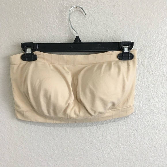 Underoutfit Other - Cream Underoutfit Strapless Bandeau Bra Large